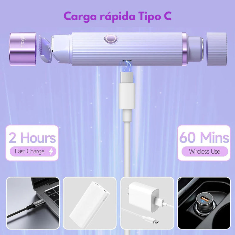 GlowSkin® Multifuncional resistente al agua doble cabezal